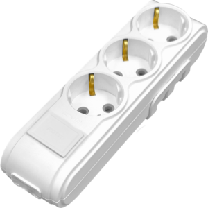 Üçlü Topraklı Grup Priz Çocuk Korumalı